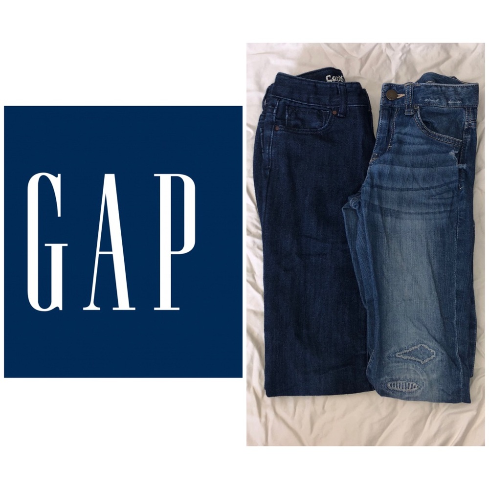 2 Pairs of Girls Size 8 Gap Jeans